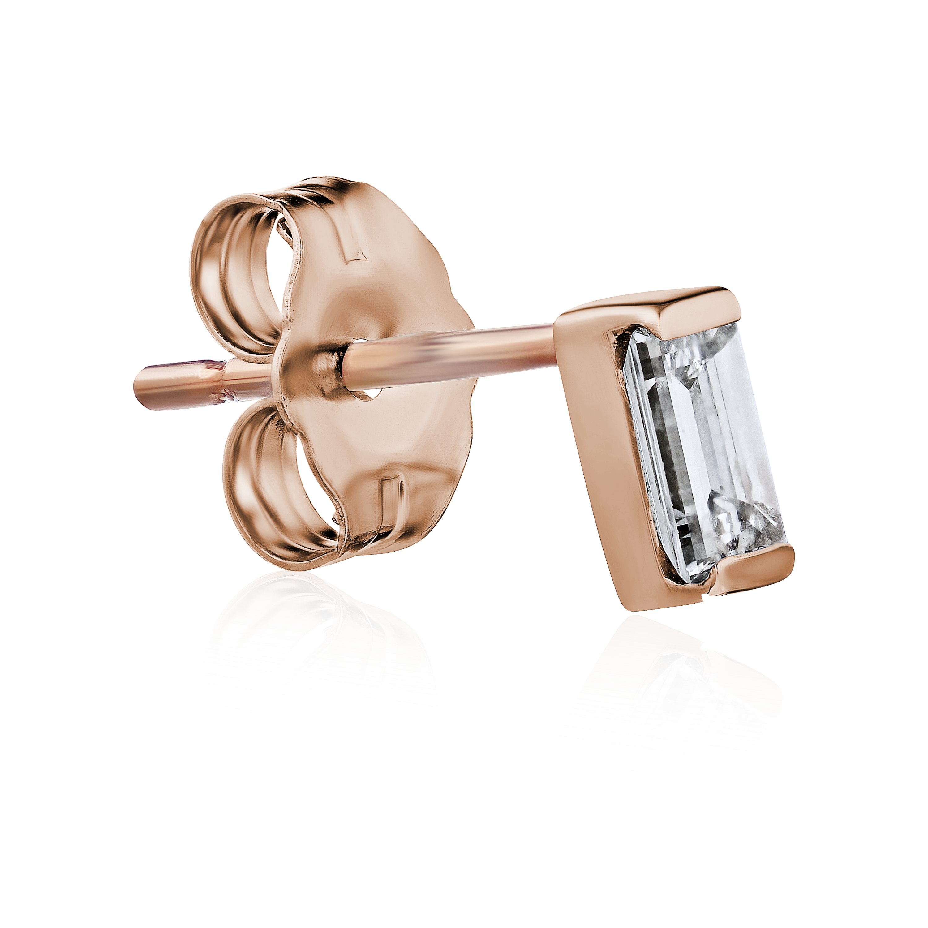 Baguette Stud Earrings
