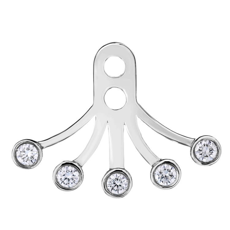 Bezel Earring Jacket