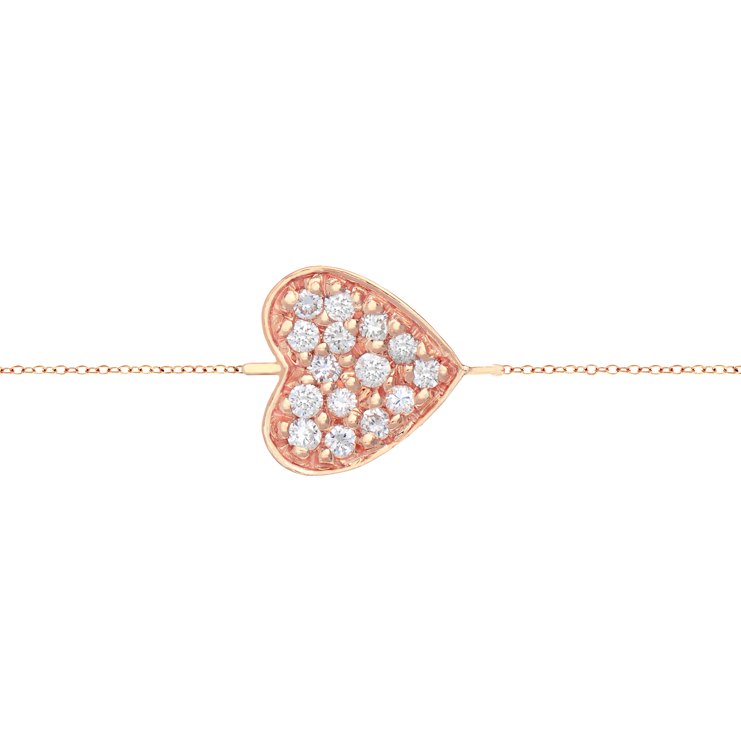 Heart Diamond Bracelet
