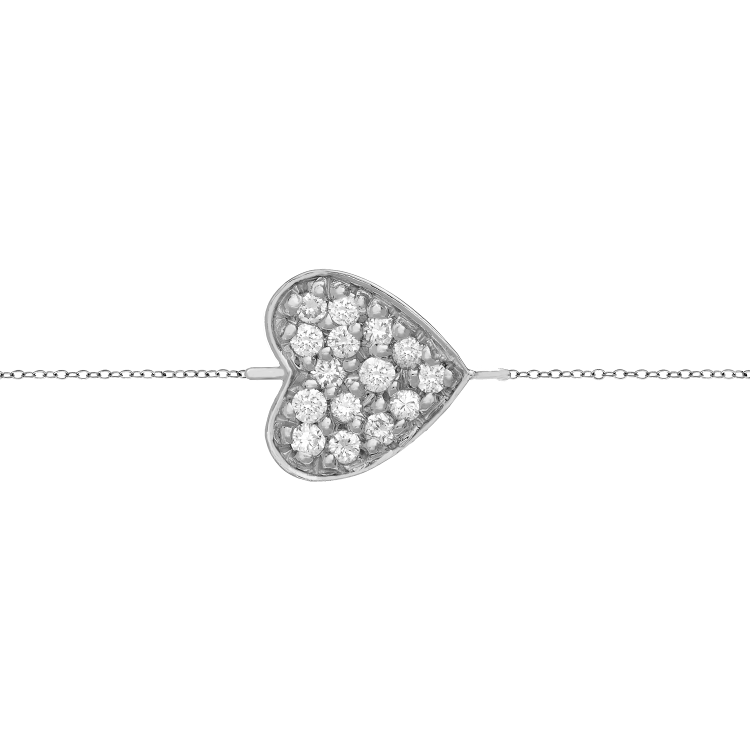 Heart Diamond Bracelet