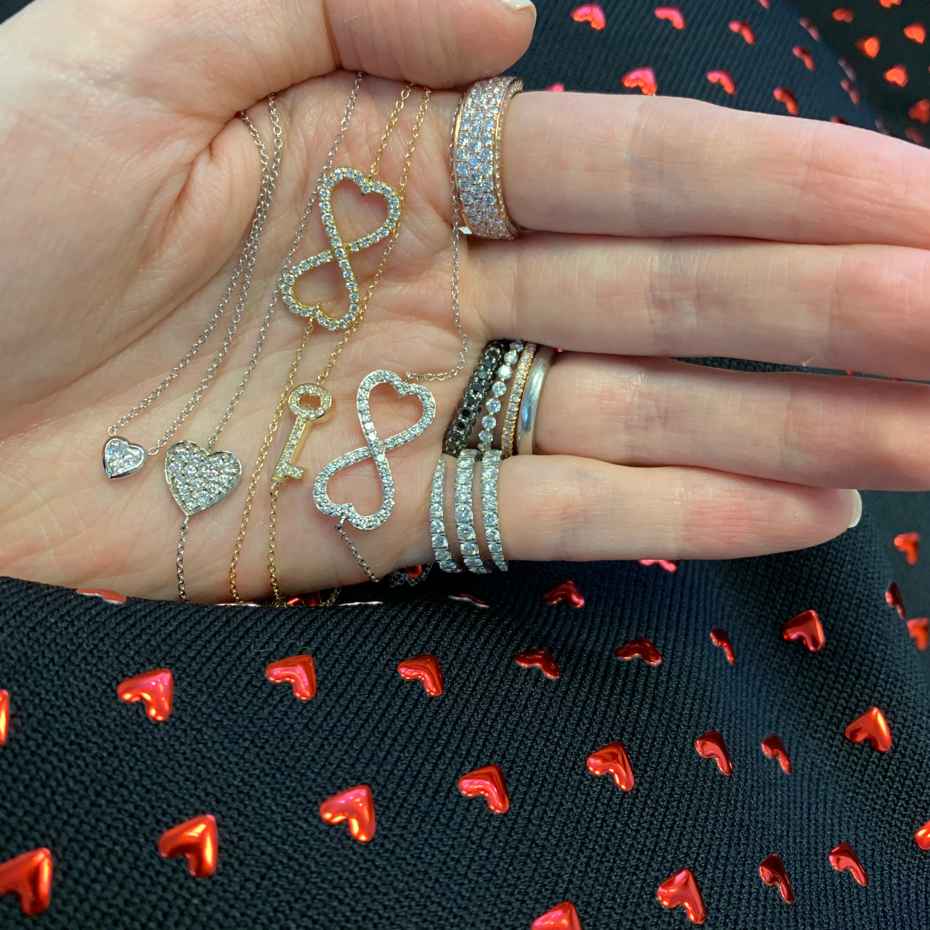Key Diamond Bracelet