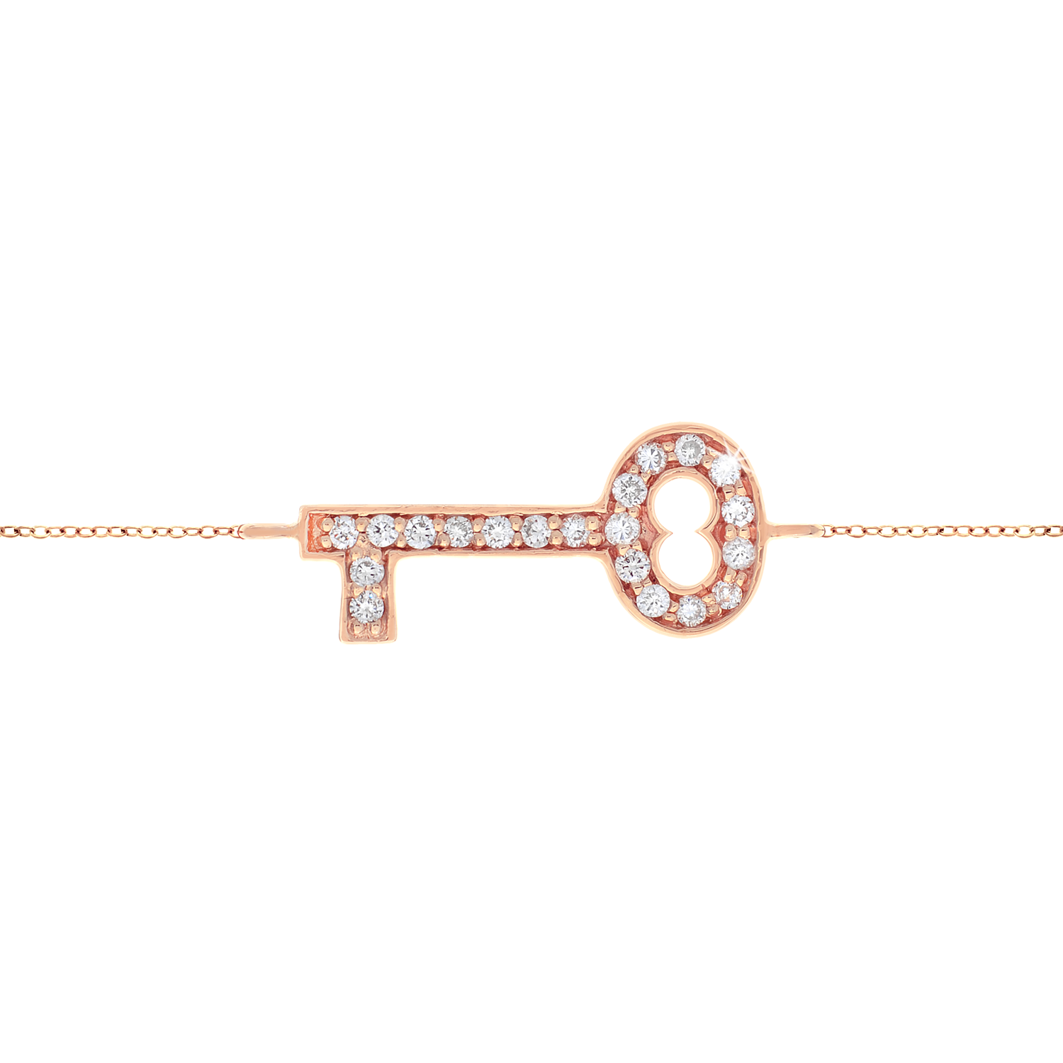Key Diamond Bracelet