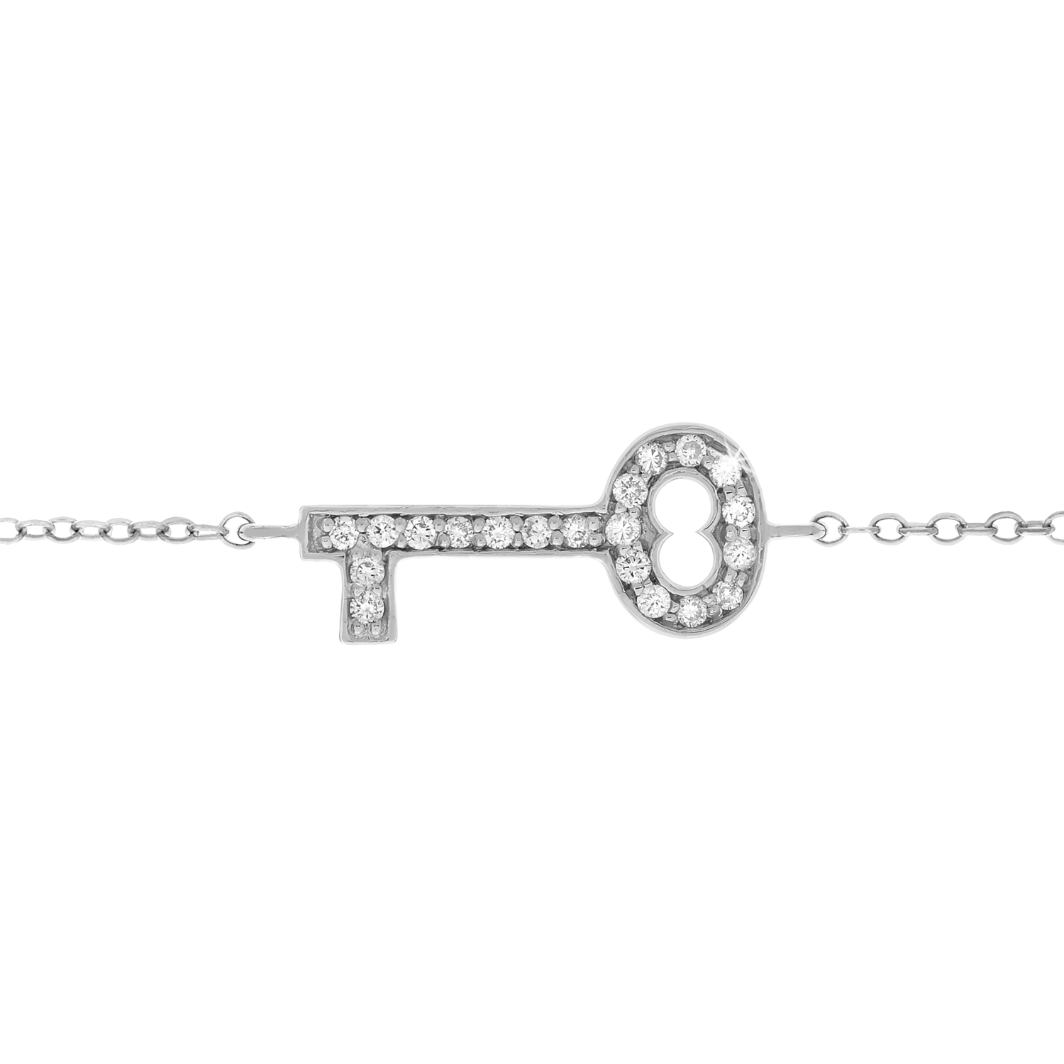 Key Diamond Bracelet