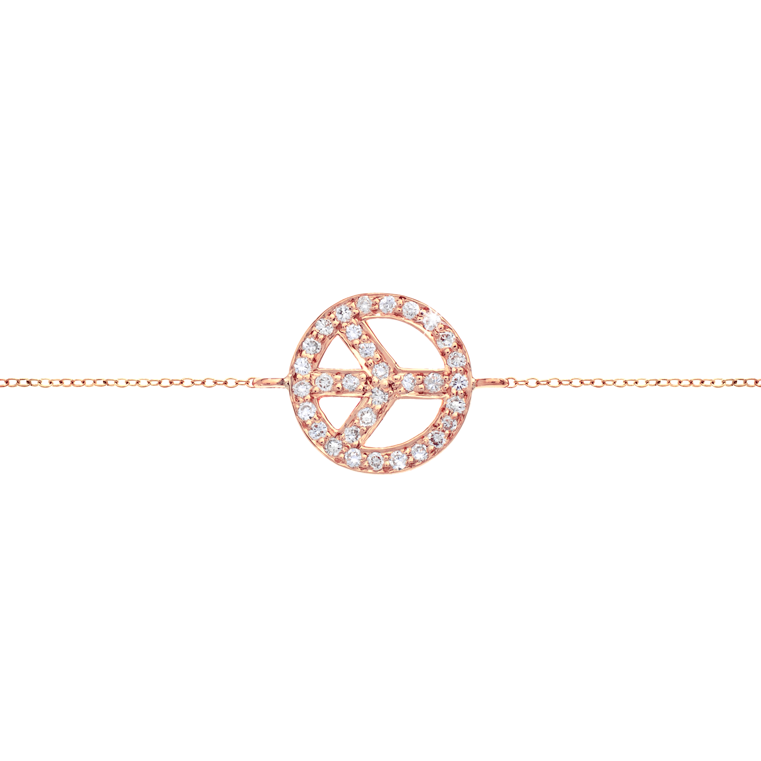 Peace Diamond Bracelet
