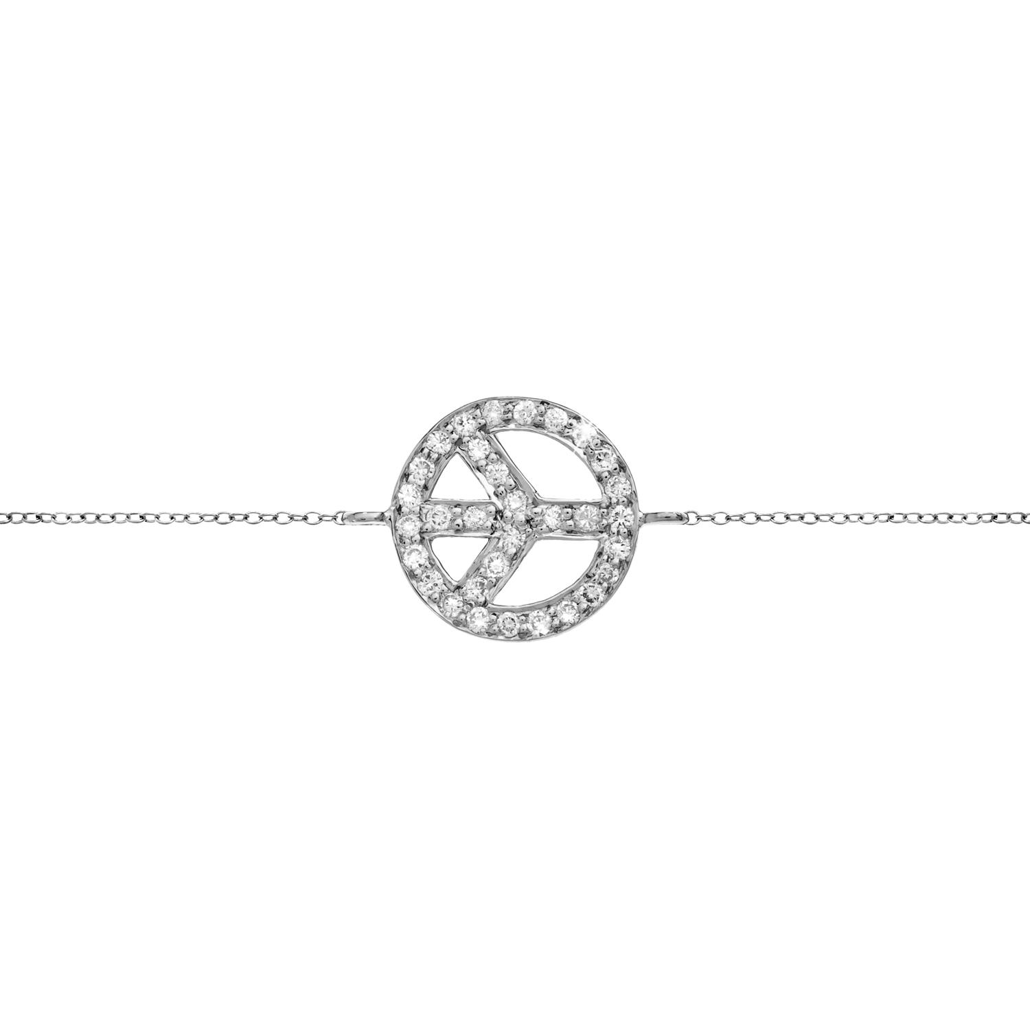 Peace Diamond Bracelet