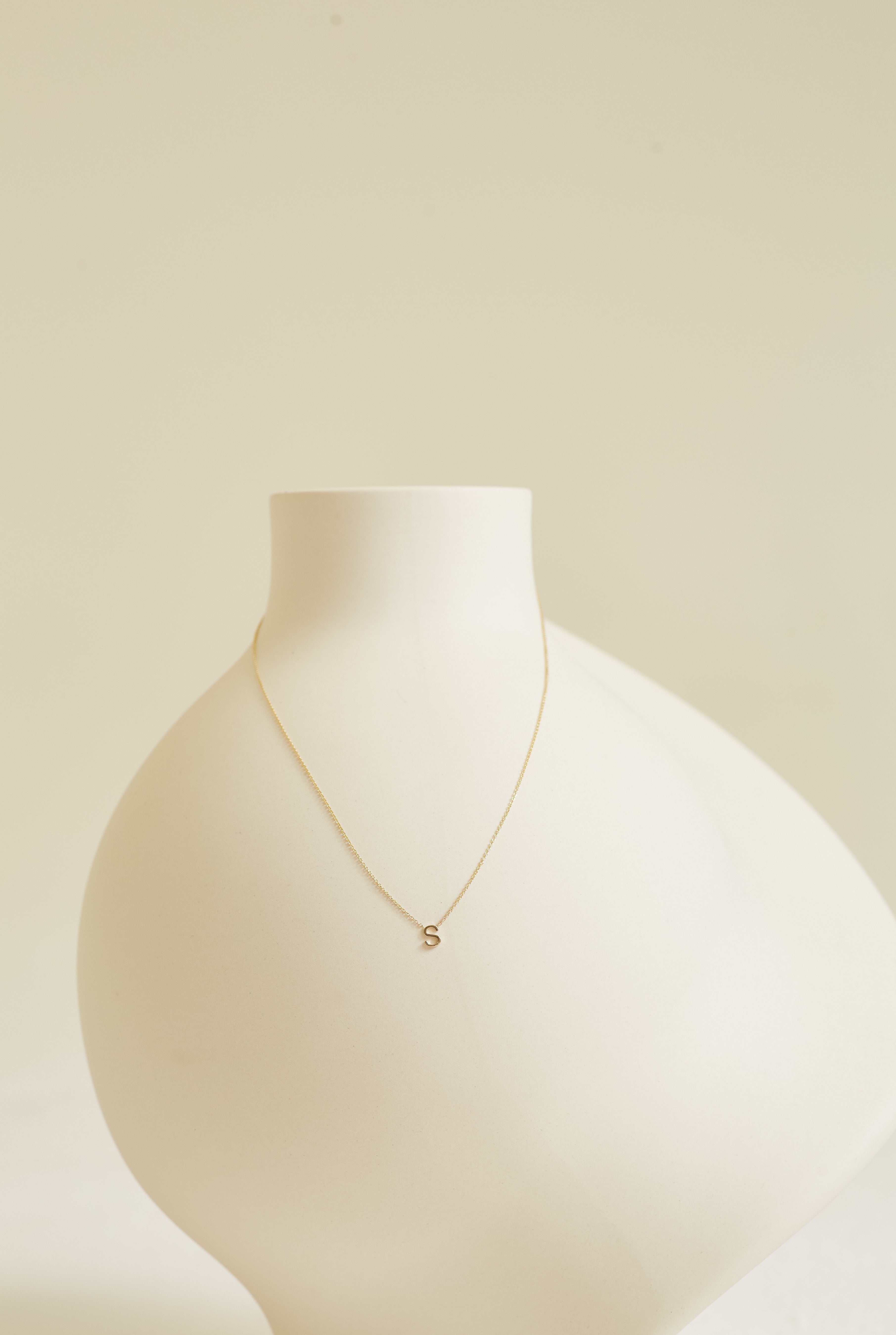 Mini Initial Necklace