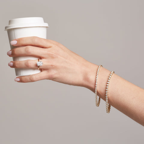 Bezel Diamond Tennis Bracelet - 2.50ctw