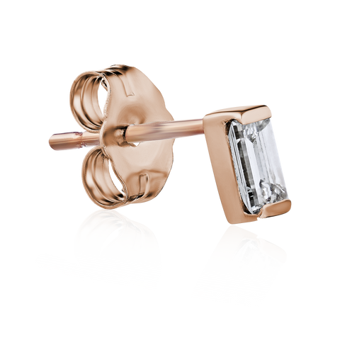 Baguette Stud Earrings