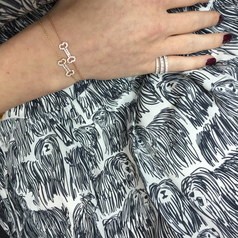 Bone Diamond Bracelet