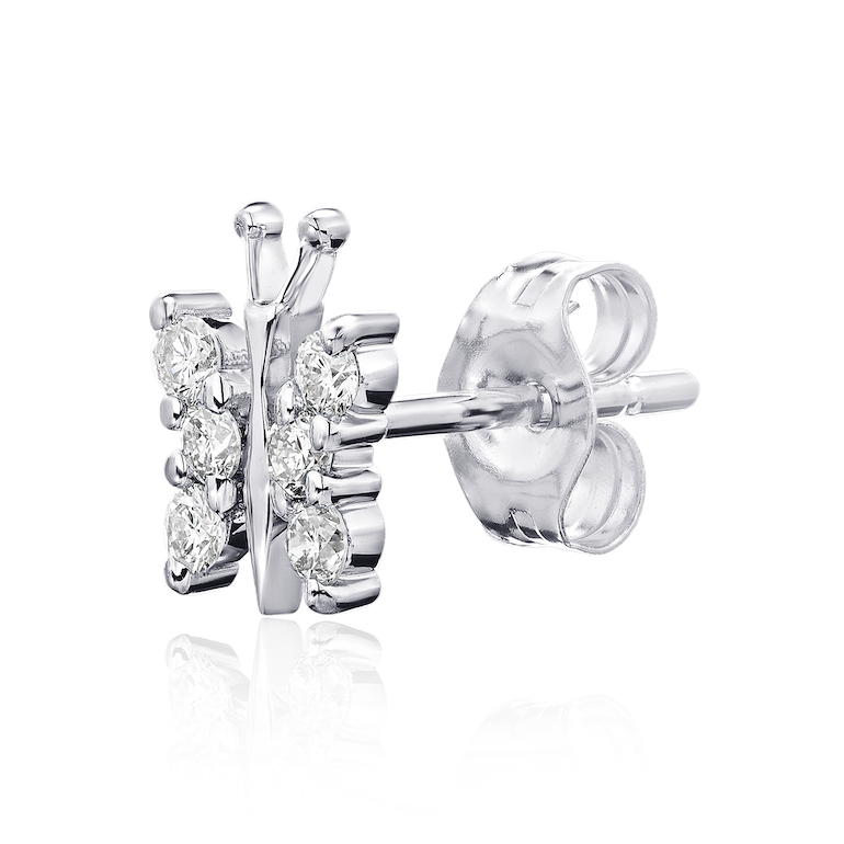 Butterfly Diamond Earrings