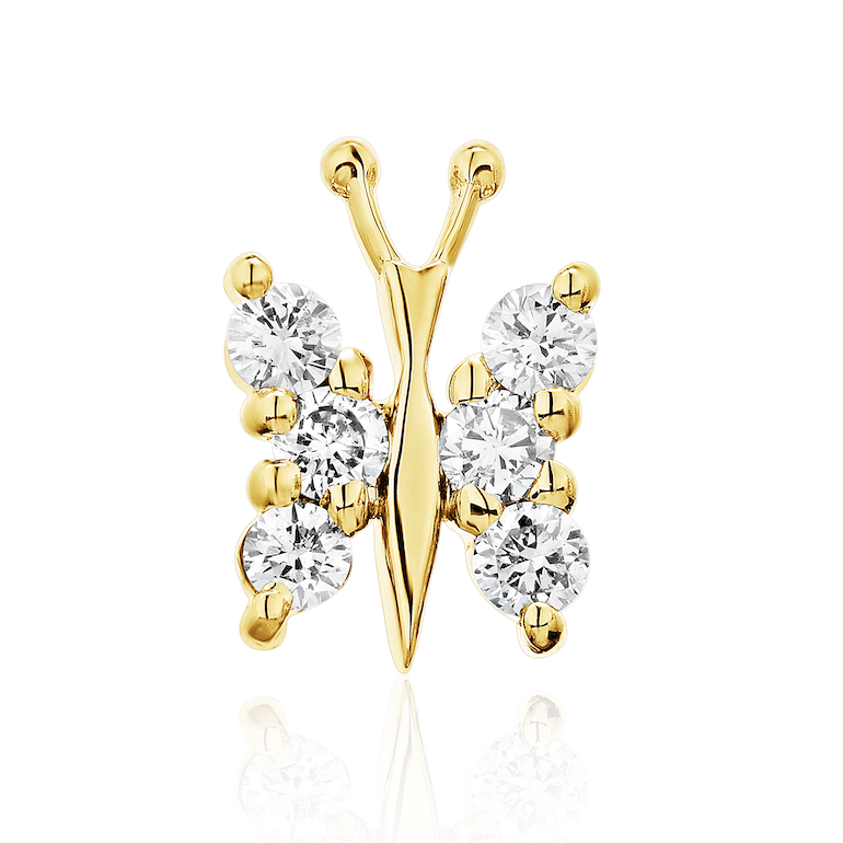 Butterfly Diamond Earrings