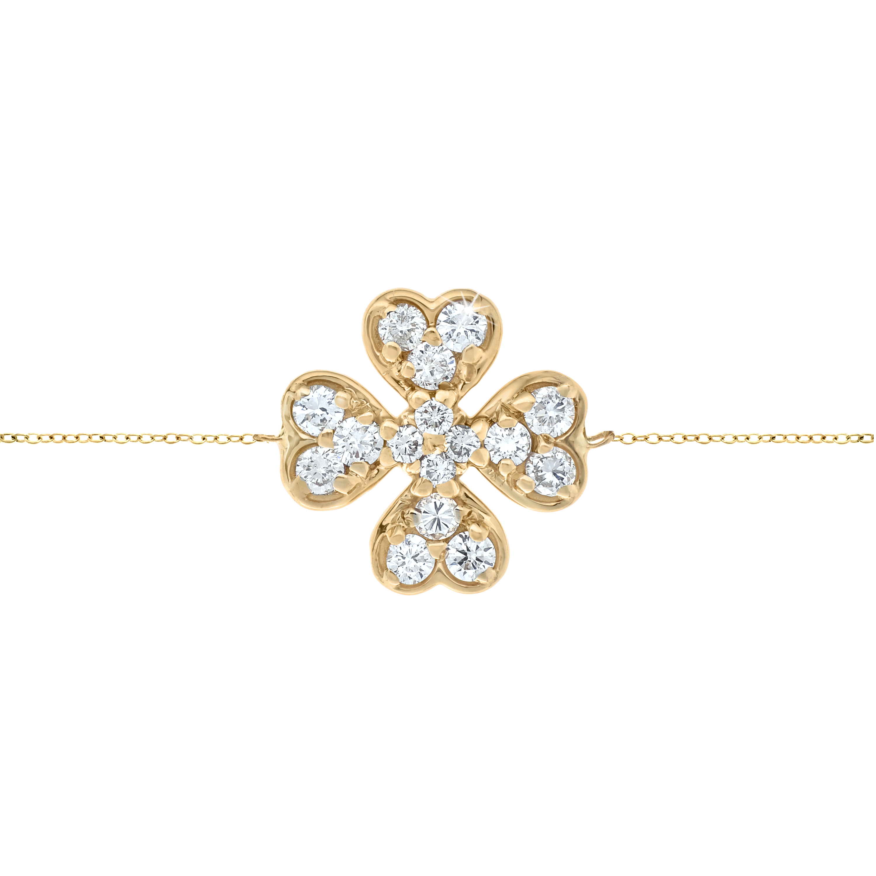 Clover Diamond Bracelet