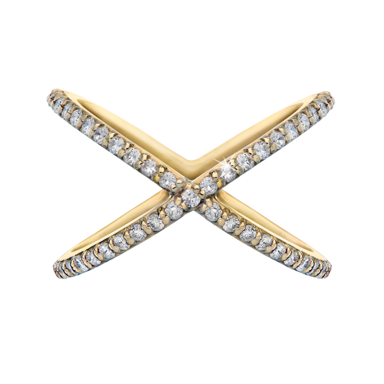 Criss Cross Ring