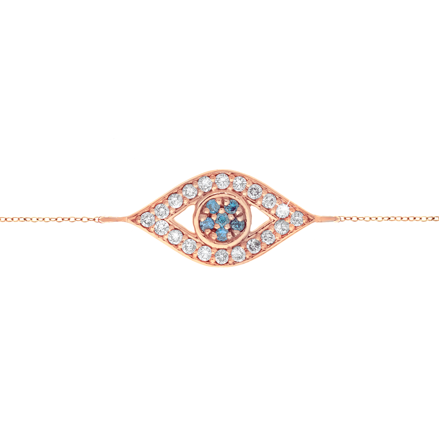 Evil Eye Diamond Bracelet