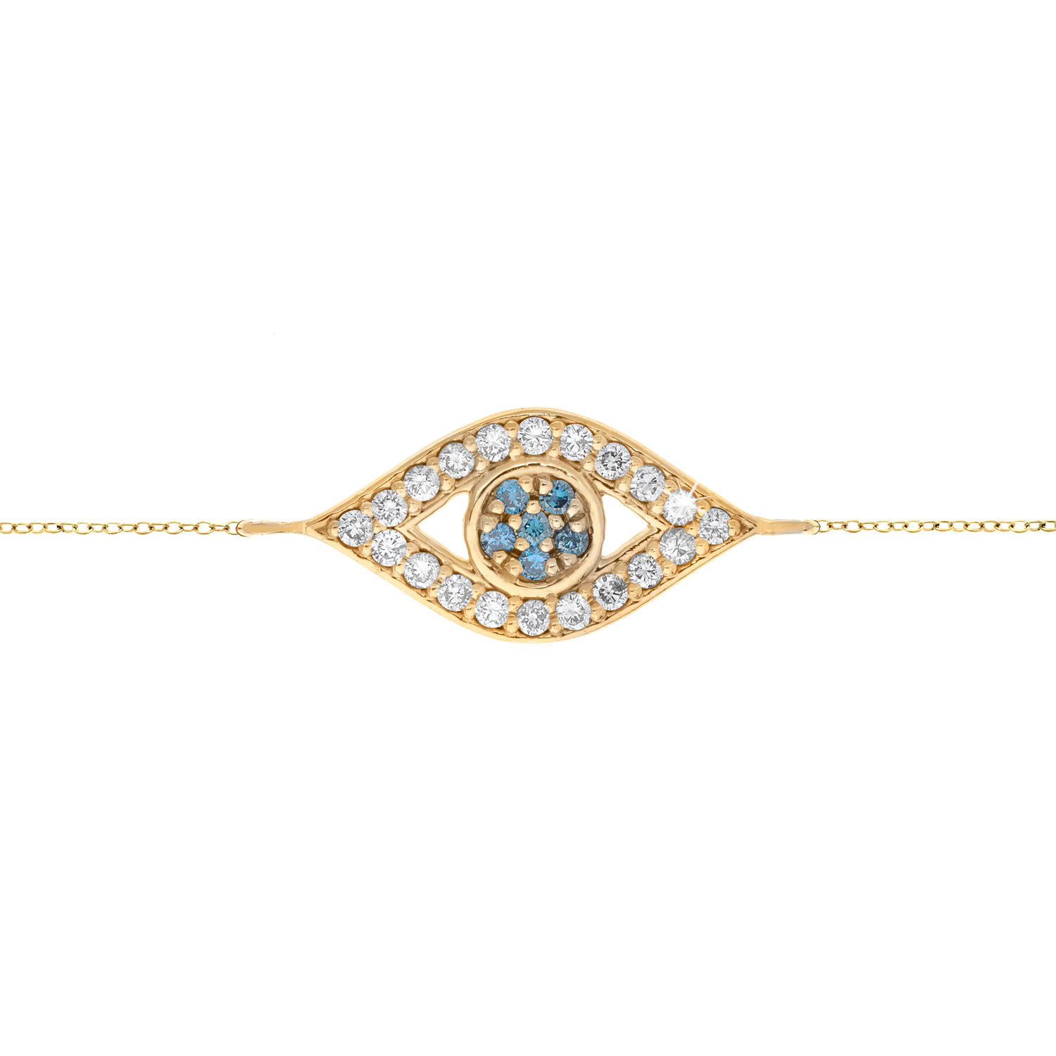 Evil Eye Diamond Bracelet
