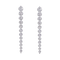 Graduated Diamond Earrings