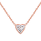 Heart Solitaire Necklace