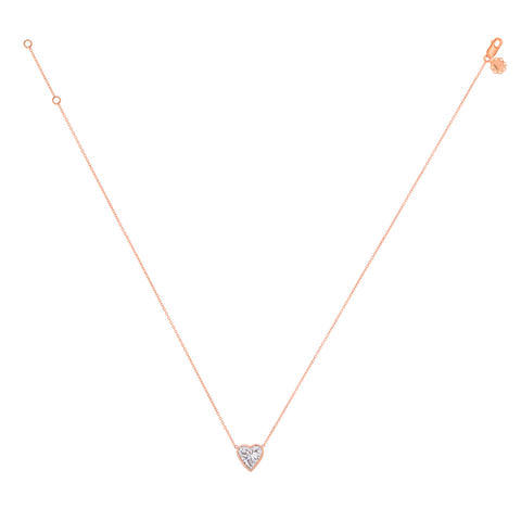 Heart Solitaire Necklace