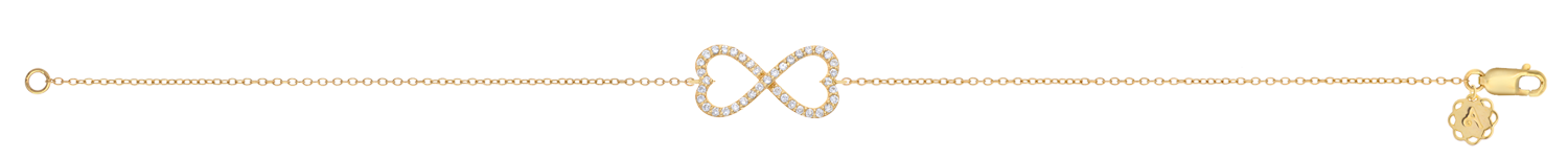Infinity Heart Bracelet