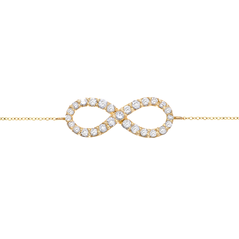 Infinity Diamond Bracelet