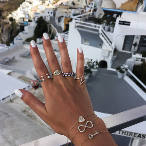 Key Diamond Bracelet