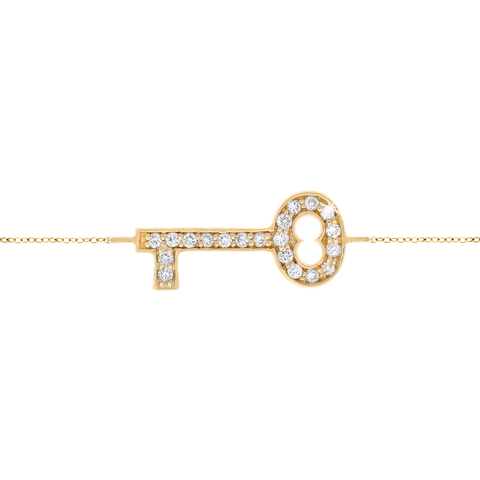 Key Diamond Bracelet