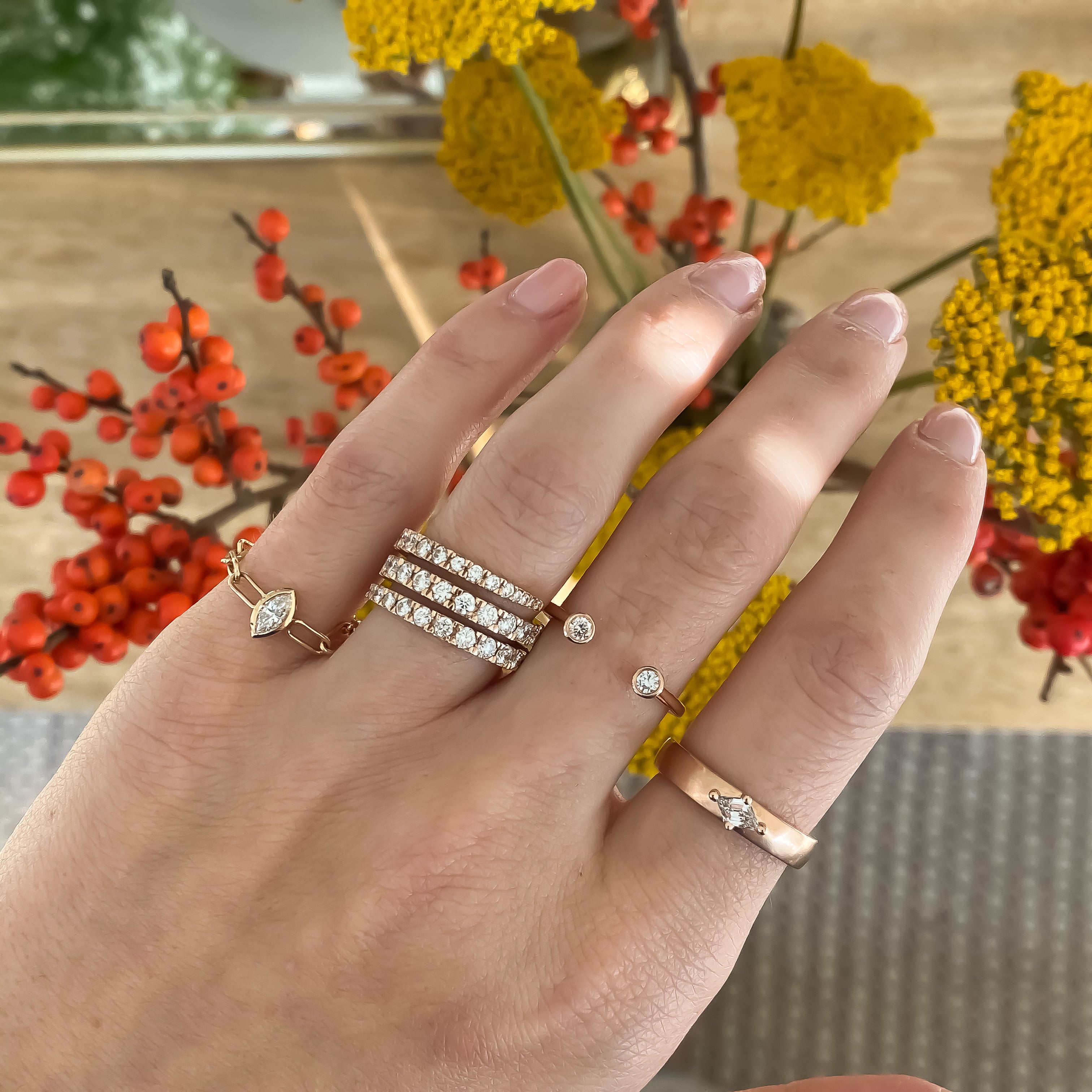 MQ Diamond Chain Ring
