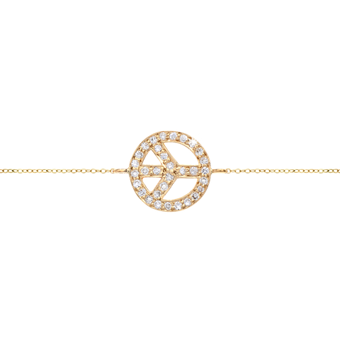 Peace Diamond Bracelet