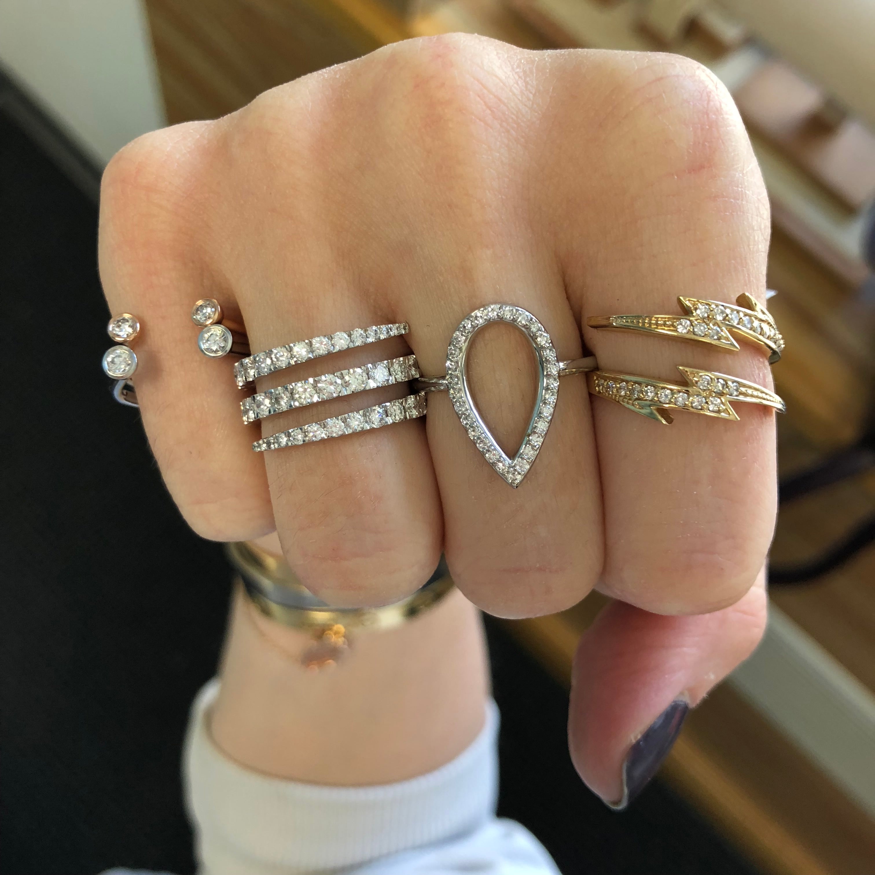 Pear Shape Ring