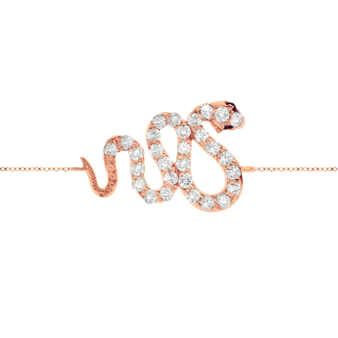 Snake Diamond Bracelet