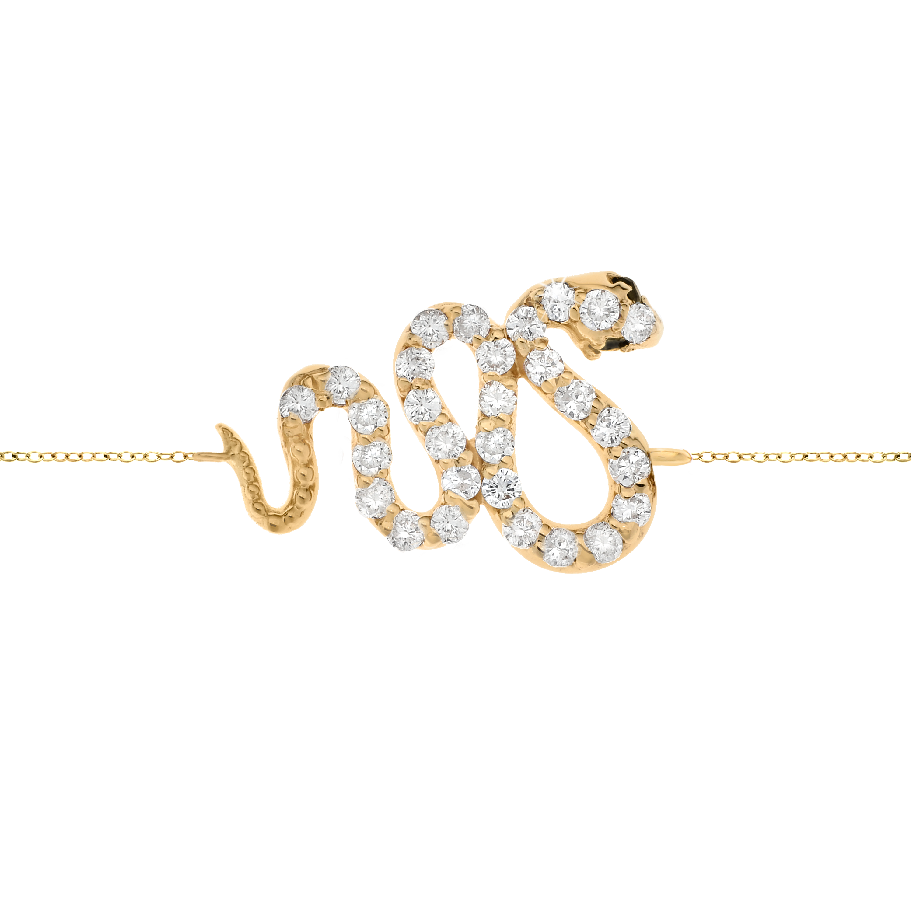 Snake Diamond Bracelet