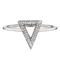 Triangle Ring - Diamond